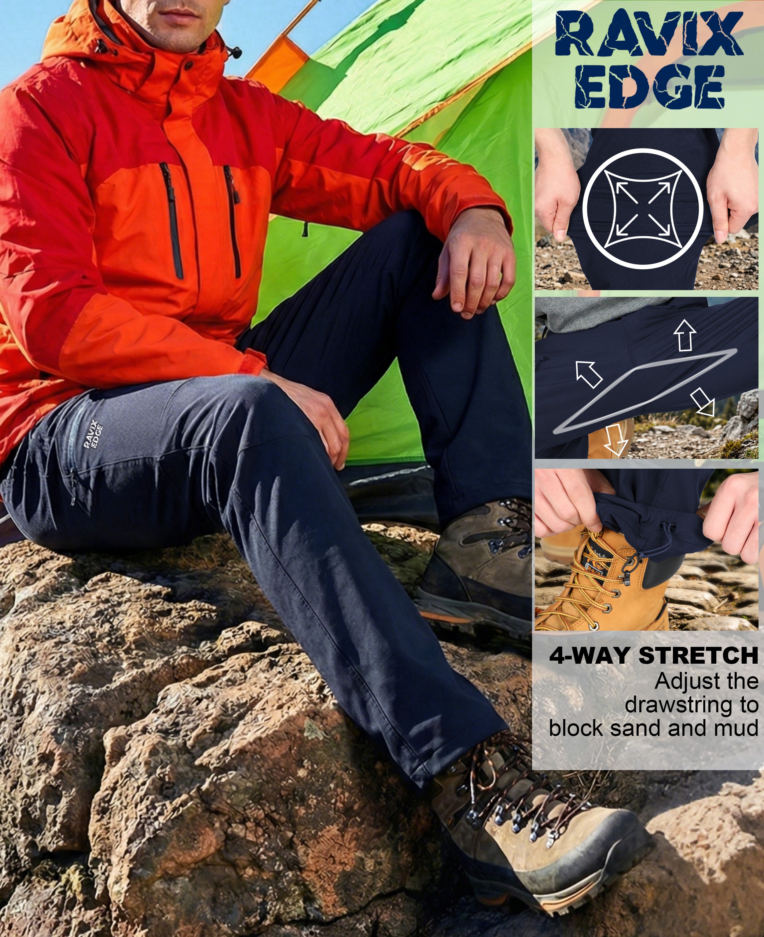 Men’s Summit Series Soft Shell Pants-03703