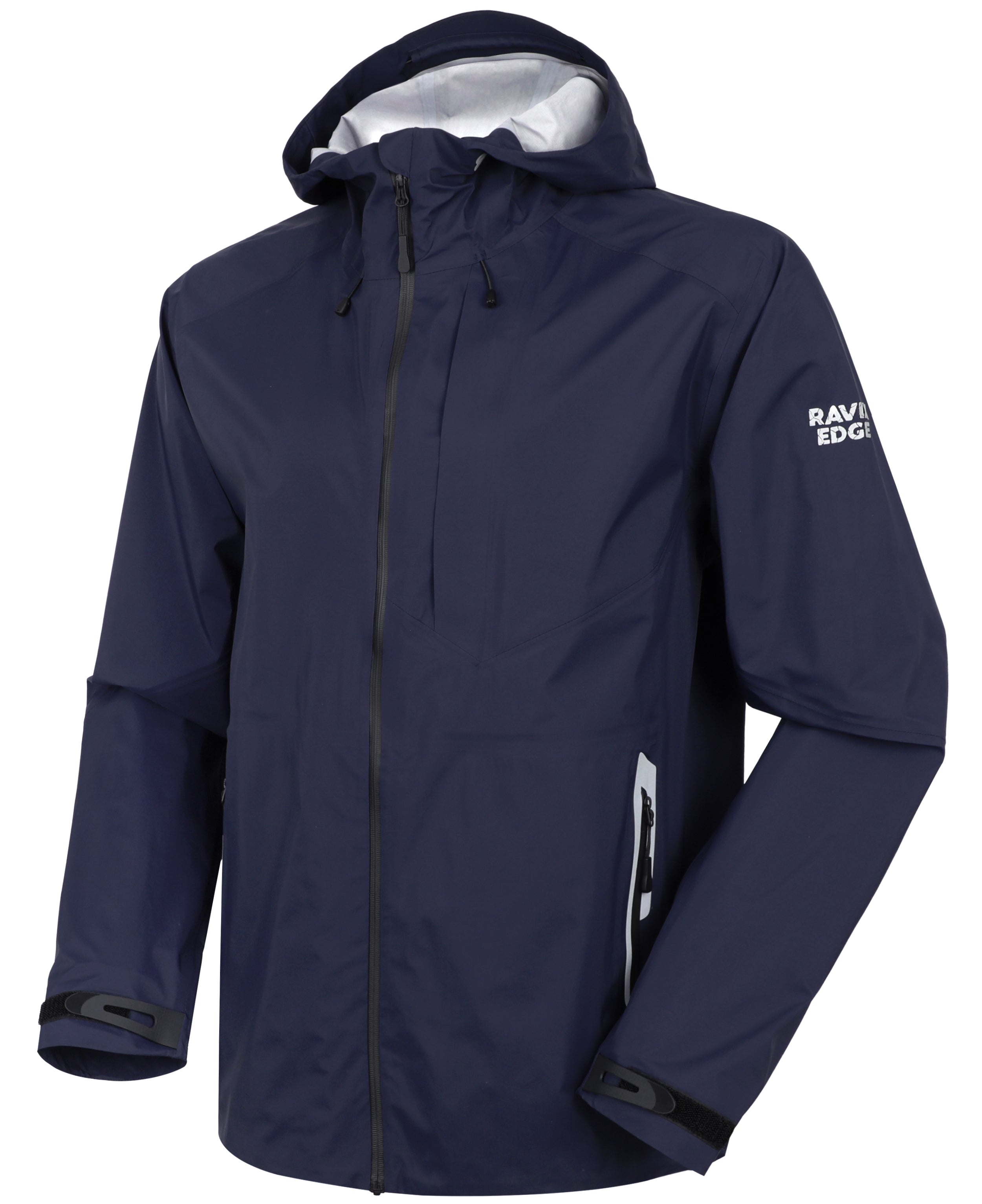 Men's Lightweight Fluorine-Compliant Eco-Friendly Breathable Rain/Hardshell Jacket - 01101