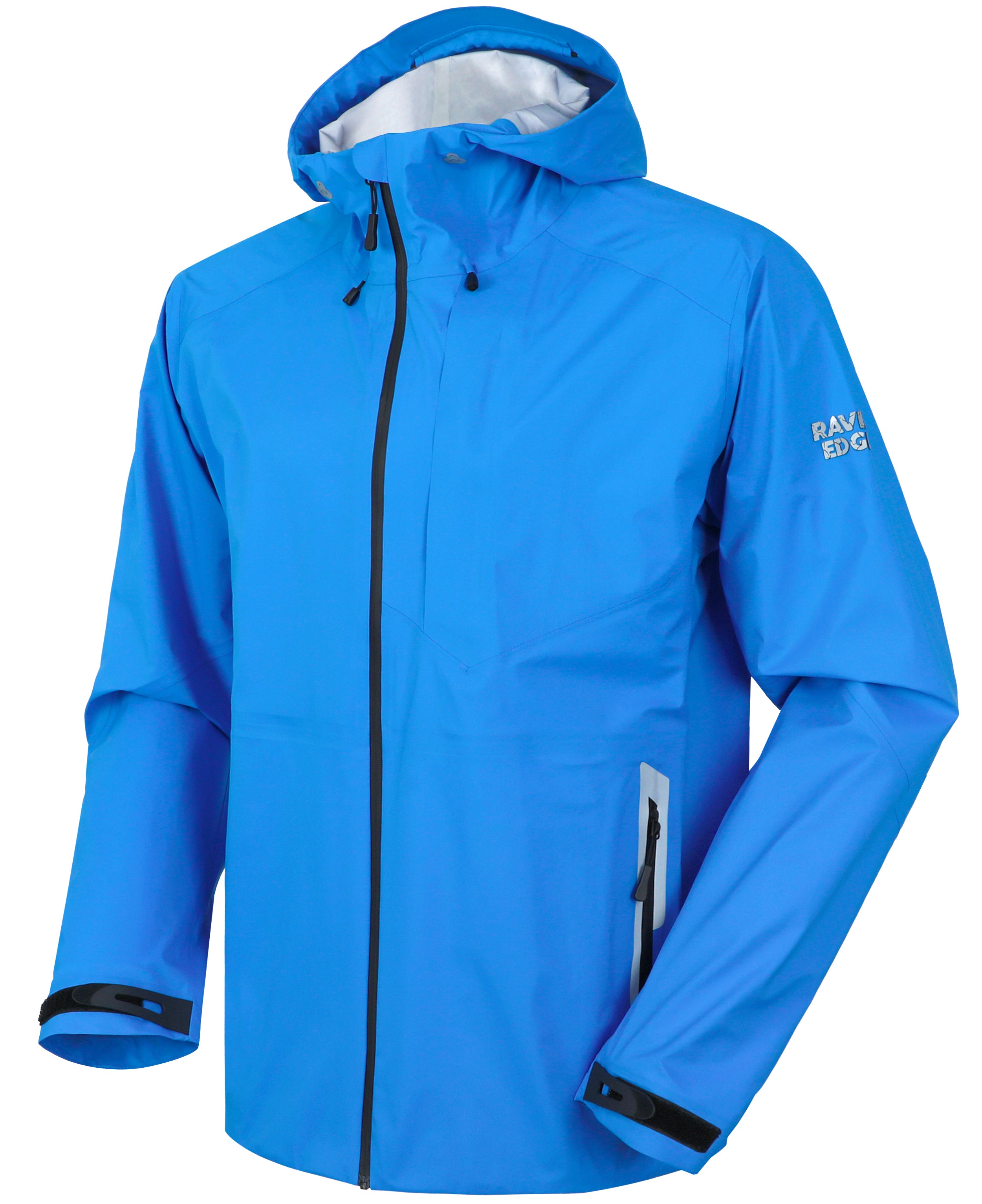 Men's Lightweight Fluorine-Compliant Eco-Friendly Breathable Rain/Hardshell Jacket - 01101