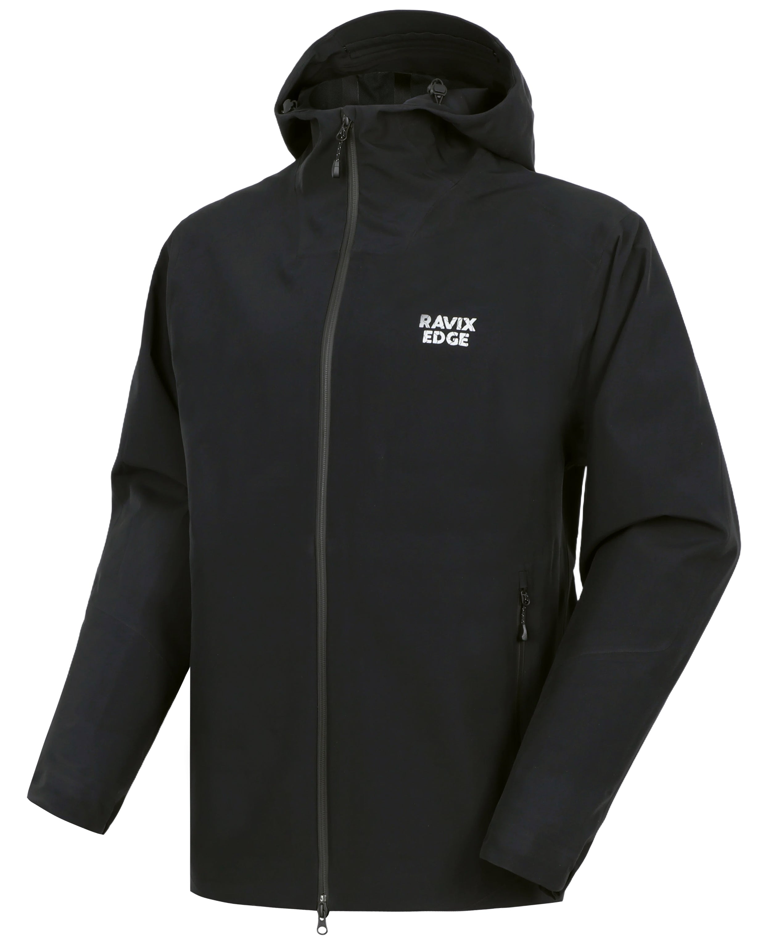 Men's Fluorine-Compliant Eco-Friendly Breathable Rain/Hardshell Jacket-02104