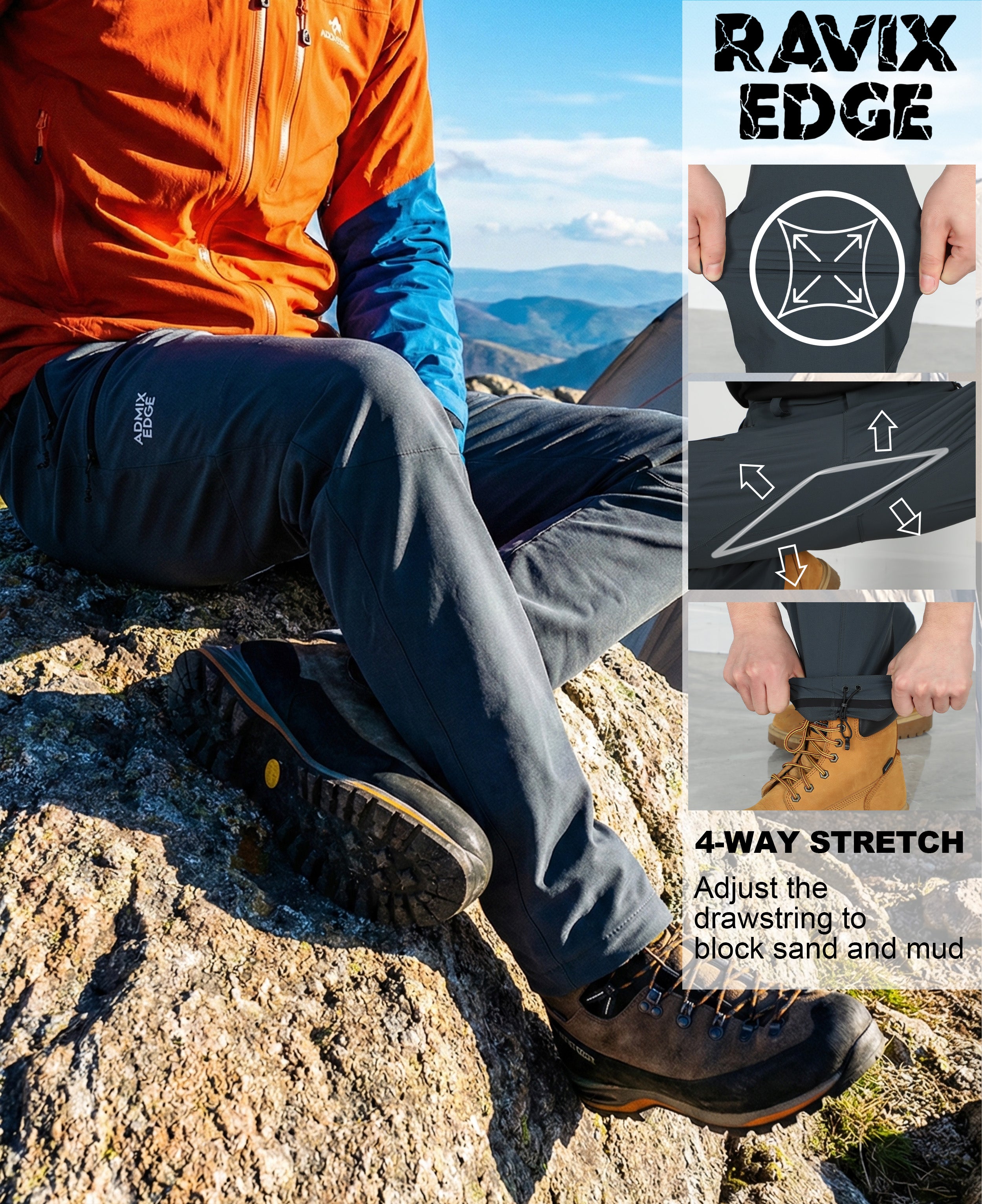 Men’s Summit Series Soft Shell Pants-03703