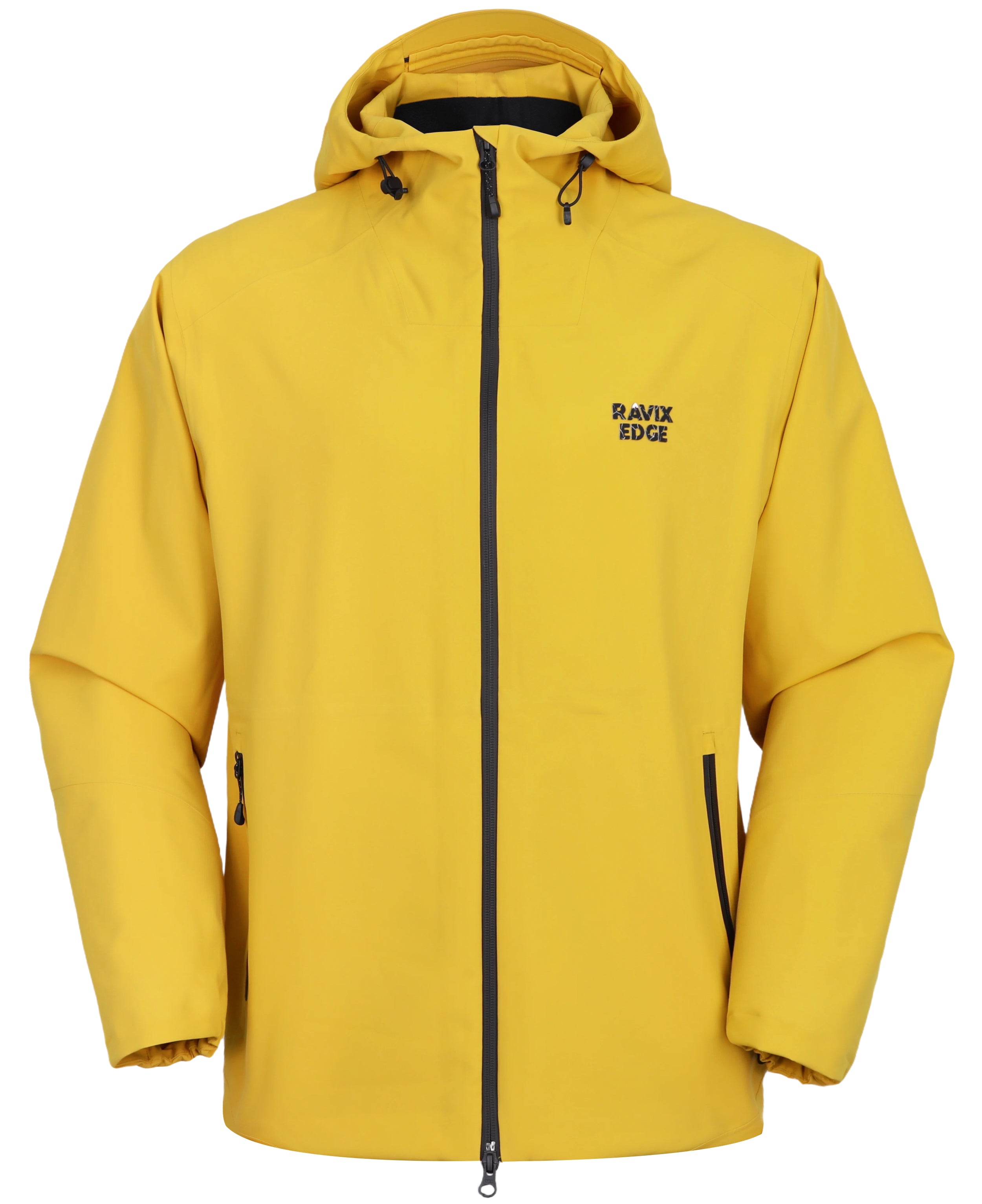 Men's Fluorine-Compliant Eco-Friendly Breathable Rain/Hardshell Jacket-02104