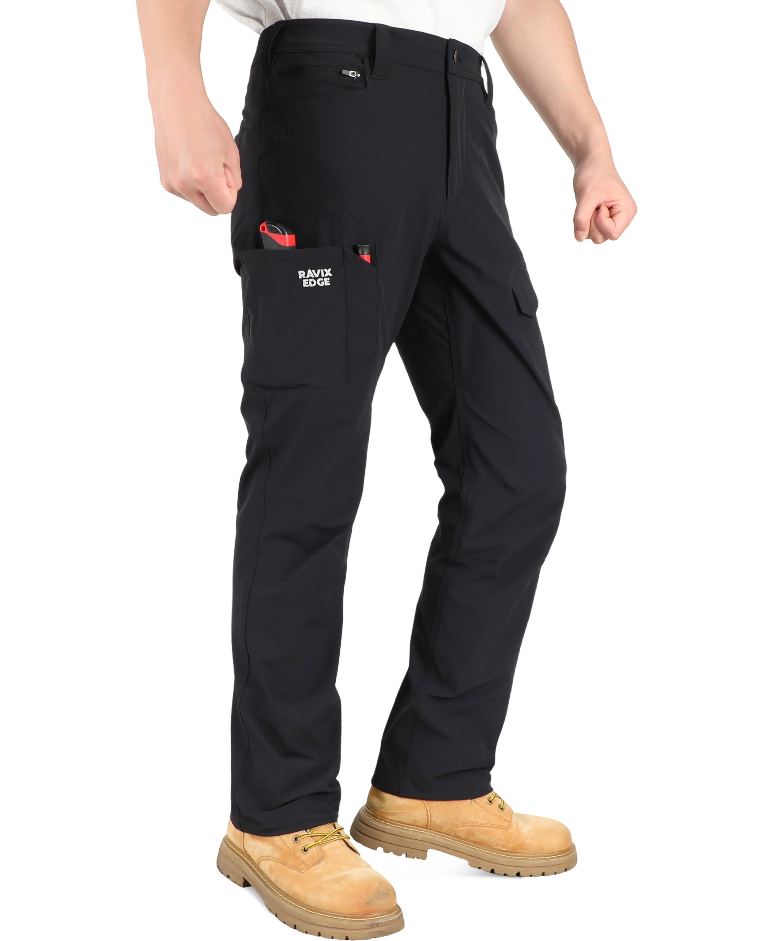 Men’s Durable Stretchy Softshell Mountain Bike Pants -03702