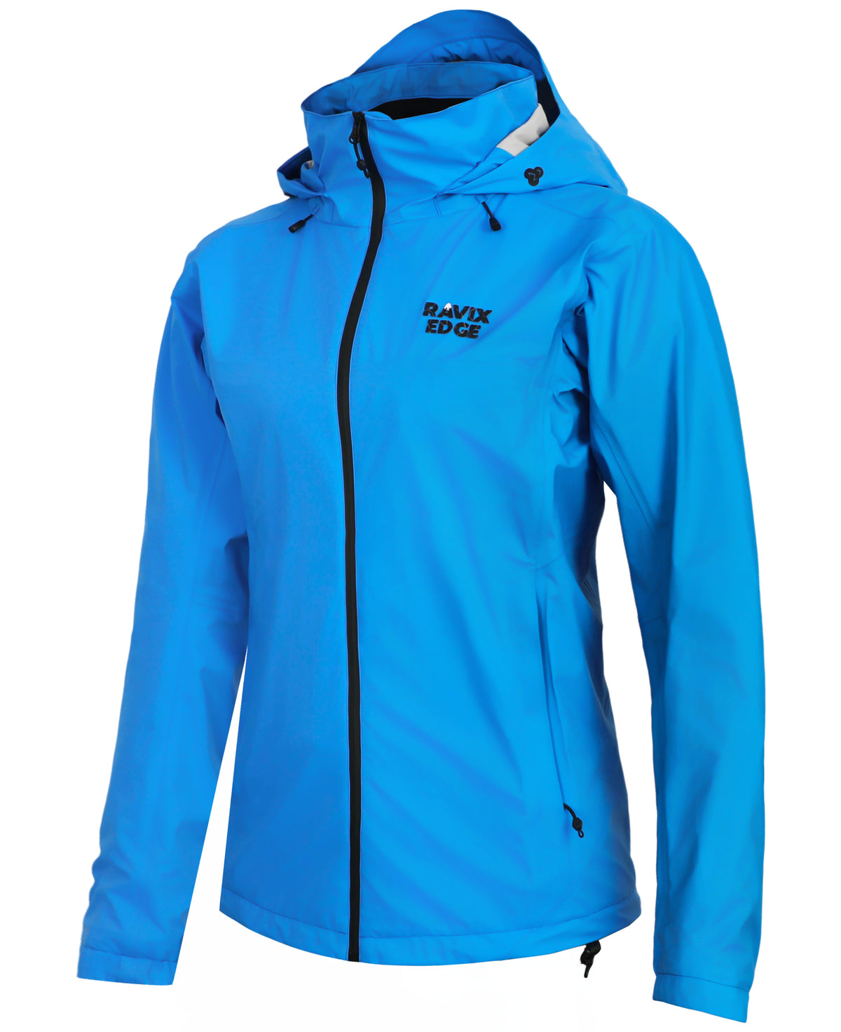 Women's Fluorine-Compliant Breathable Rain Jacket, Waterproof Lightweight Outdoor Raincoat -01106