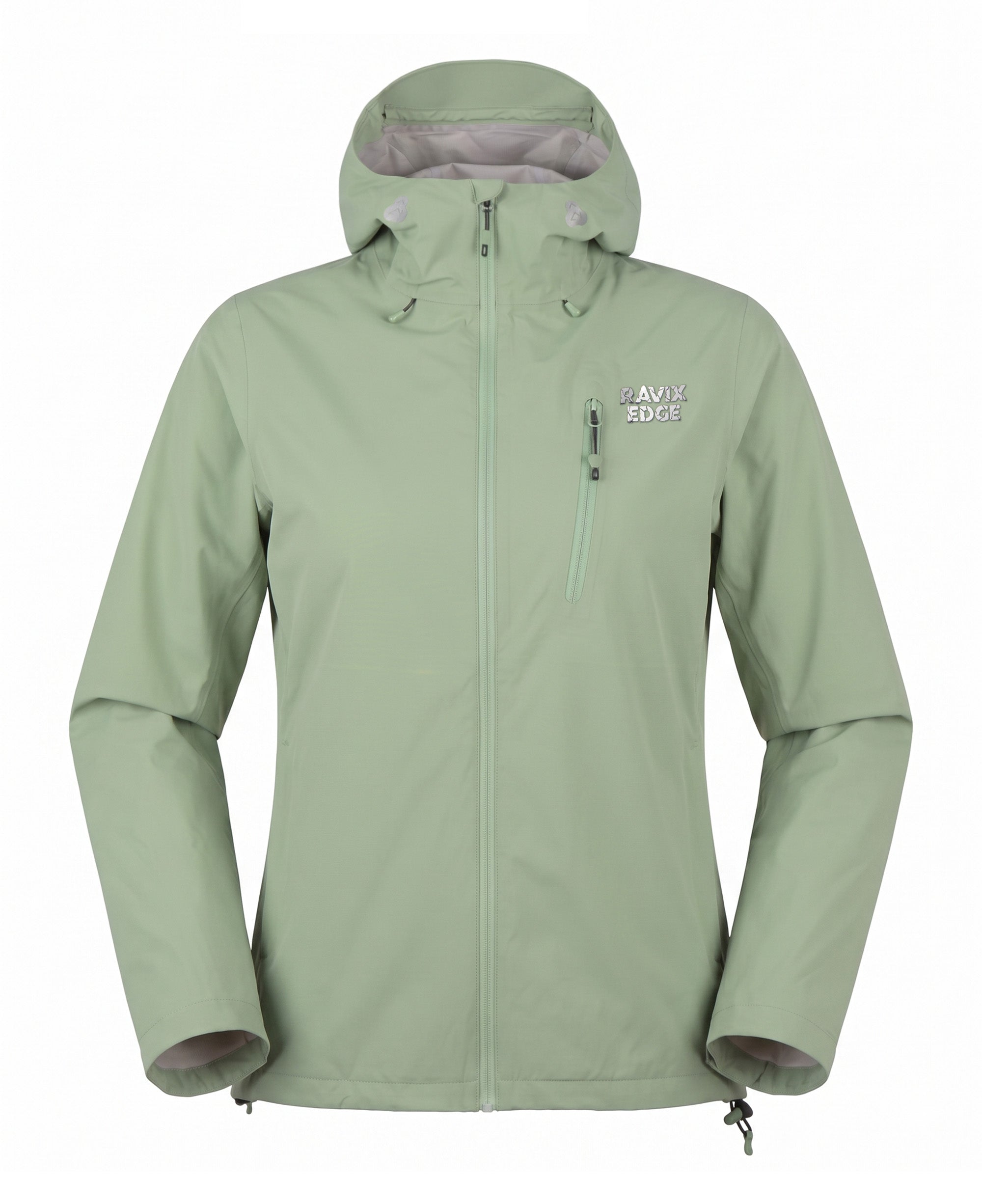 Women's Lightweight Fluorine-Compliant Eco-Friendly Breathable Rain/Hardshell Jacket -LV01105