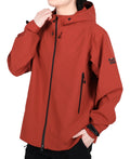 Unisex Fluorine-Compliant Eco-Friendly Breathable Rain/Hardshell Jacket (Women: Size down one size)-02103
