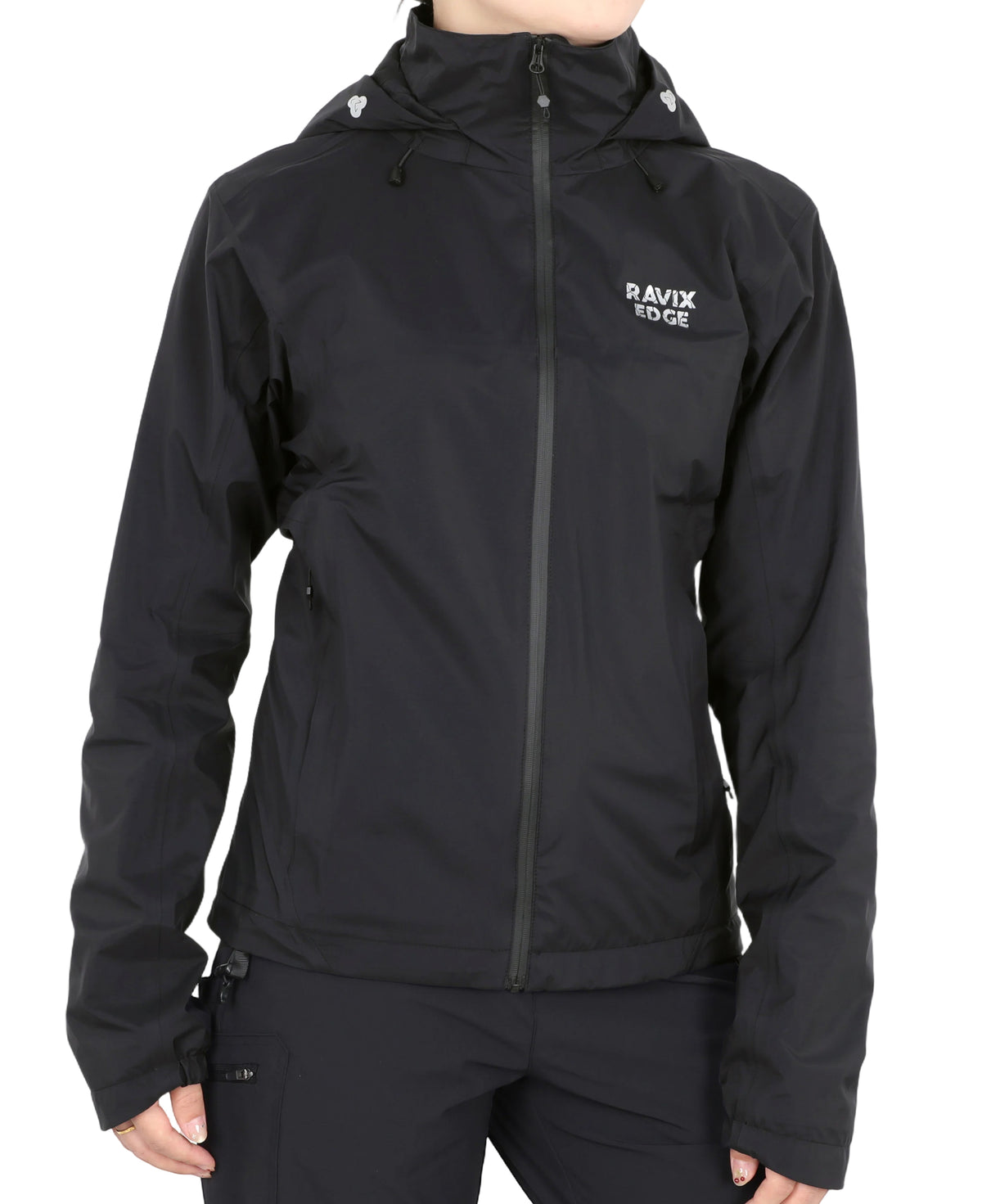 Women's Fluorine-Compliant Breathable Rain Jacket, Waterproof Lightweight Outdoor Raincoat -01106
