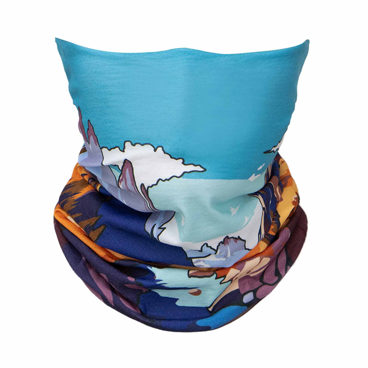 Breathable Neck Gaiter for Men & Women, Neck Sun Protection-LN07901