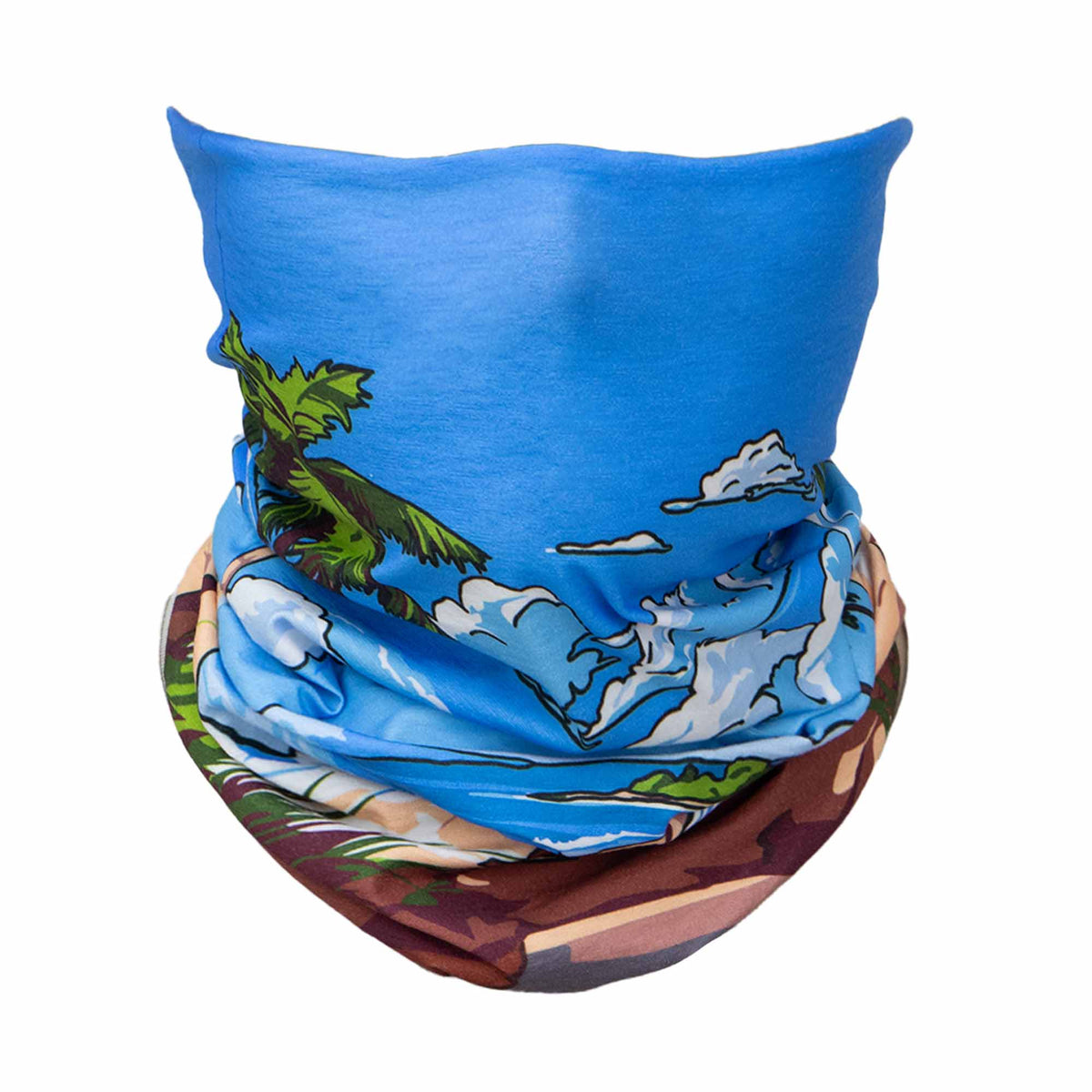 Breathable Neck Gaiter for Men & Women, Neck Sun Protection-LN07901