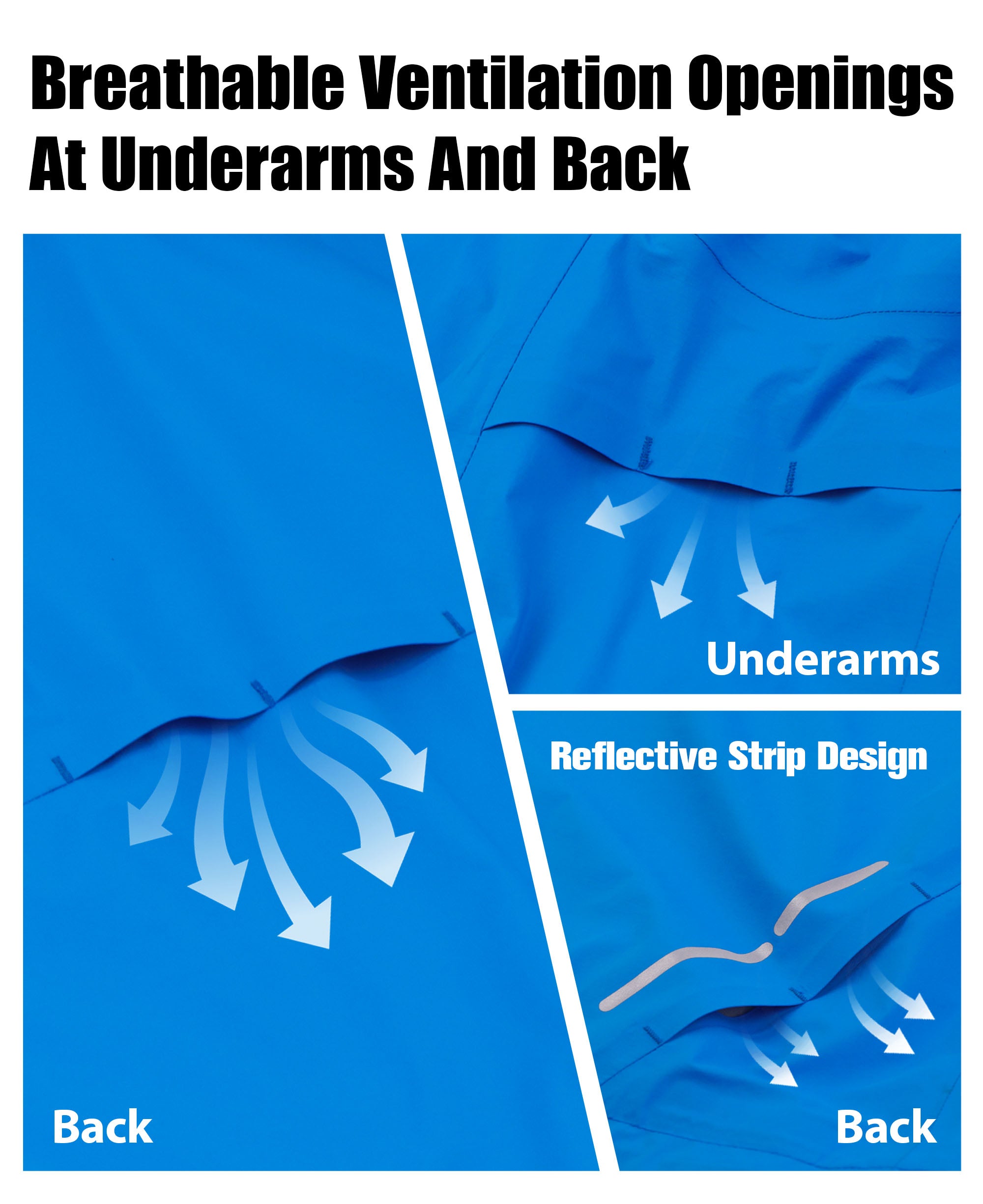 Women's Lightweight Fluorine-Compliant Eco-Friendly Breathable Rain/Hardshell Jacket -LV01105