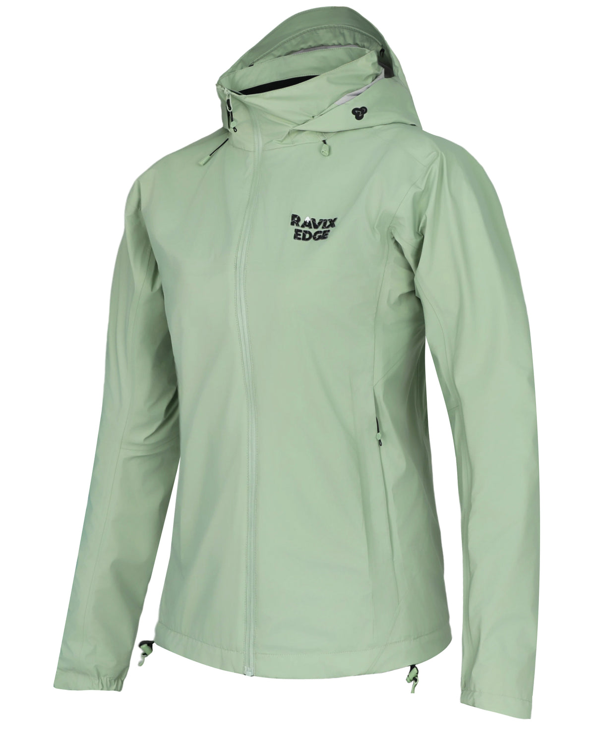 Women's Fluorine-Compliant Breathable Rain Jacket, Waterproof Lightweight Outdoor Raincoat -01106